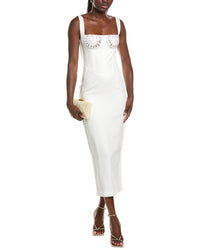 PARIS GEORGIA Paris Georgia Micah Linen-Blend Midi Dress
