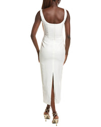 PARIS GEORGIA Paris Georgia Micah Linen-Blend Midi Dress