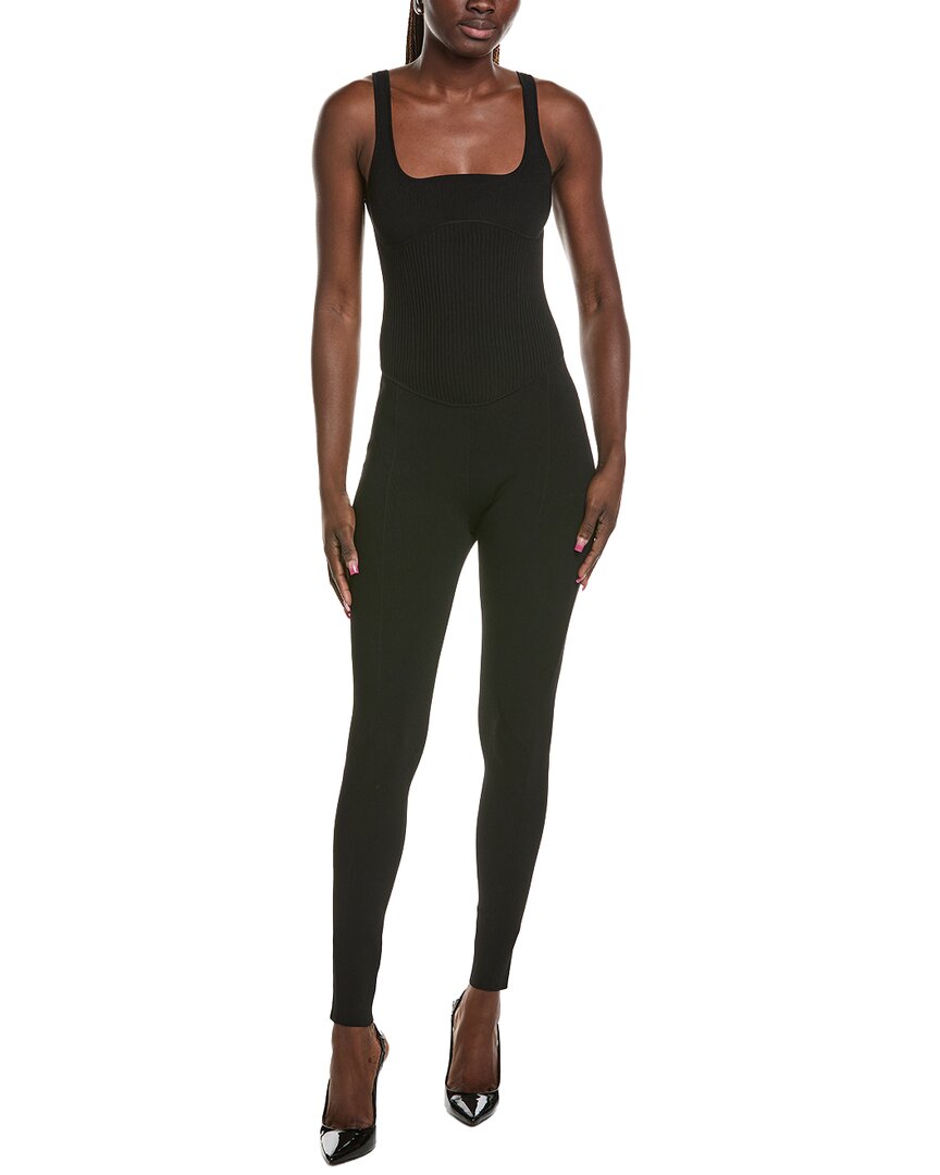 PARIS GEORGIA Paris Georgia Ribbed Bustier Catsuit