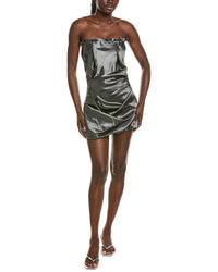 PARIS GEORGIA Paris Georgia Scrunch Effect Mini Dress
