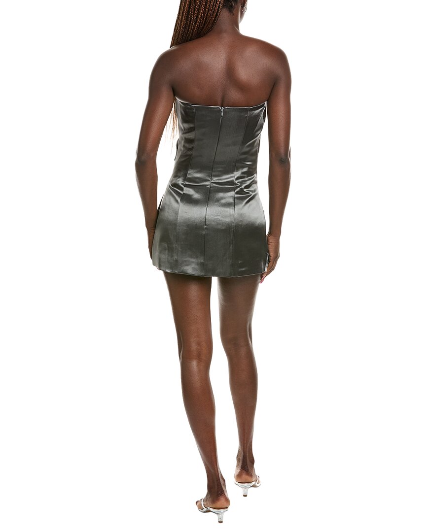 PARIS GEORGIA Paris Georgia Scrunch Effect Mini Dress