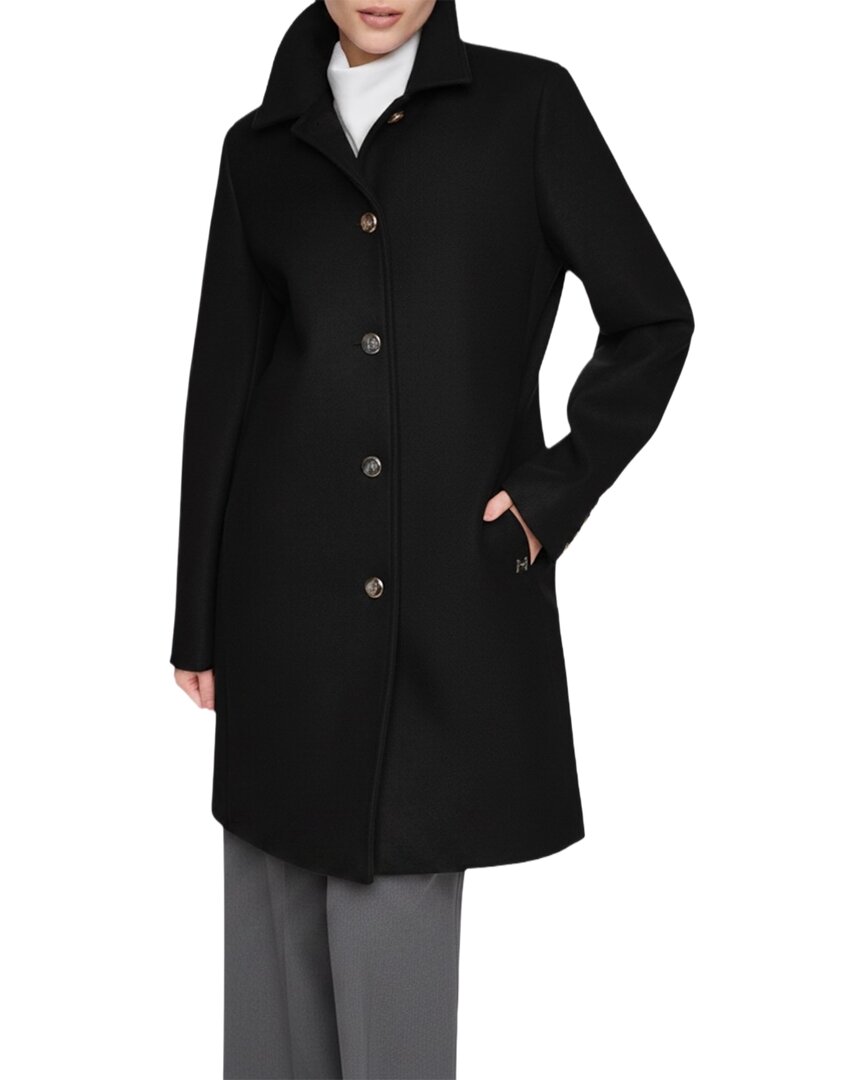 Halston Halston Car Coat