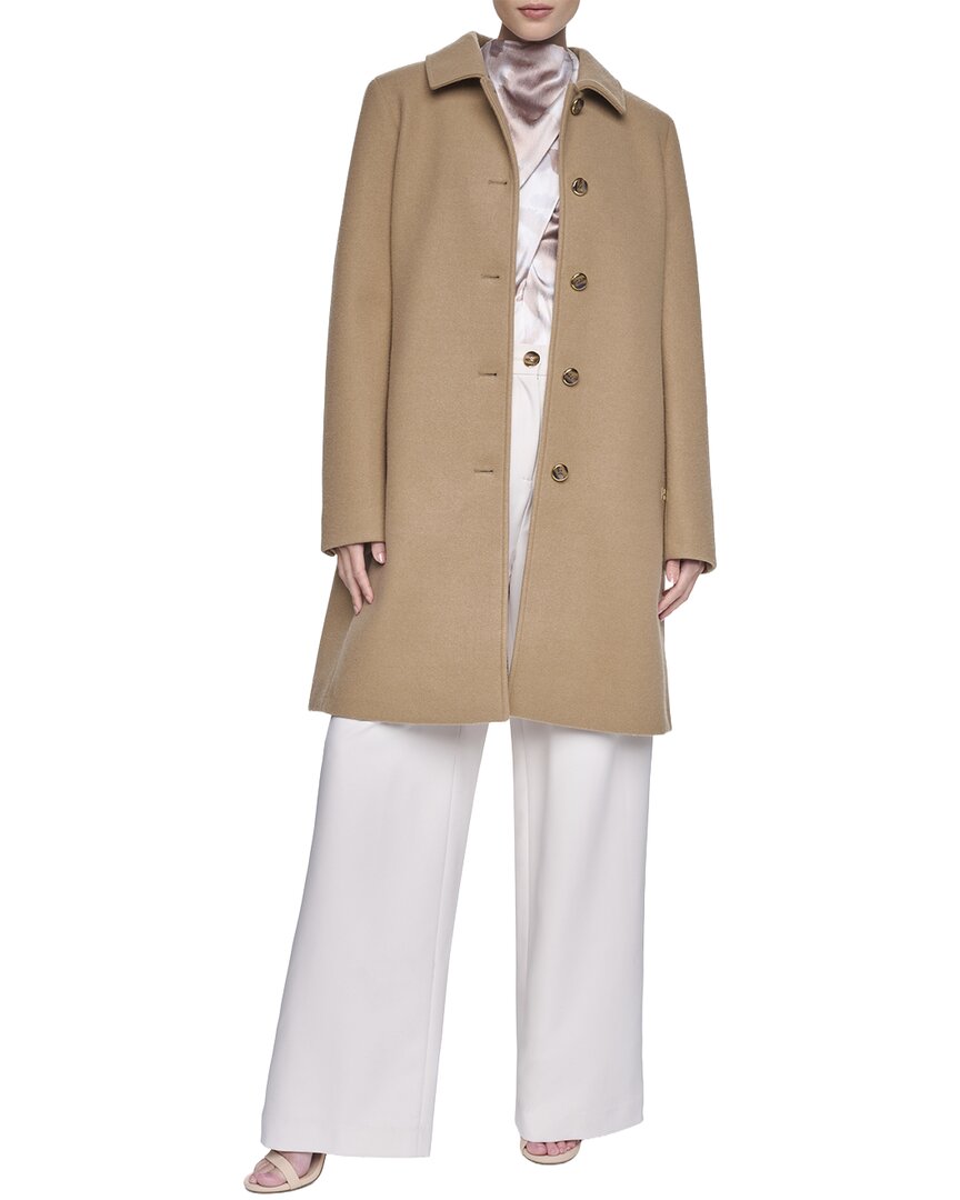 Halston Halston Car Coat