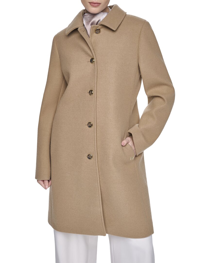 Halston Halston Car Coat