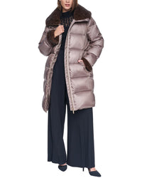 Halston Halston Down Puffer Coat