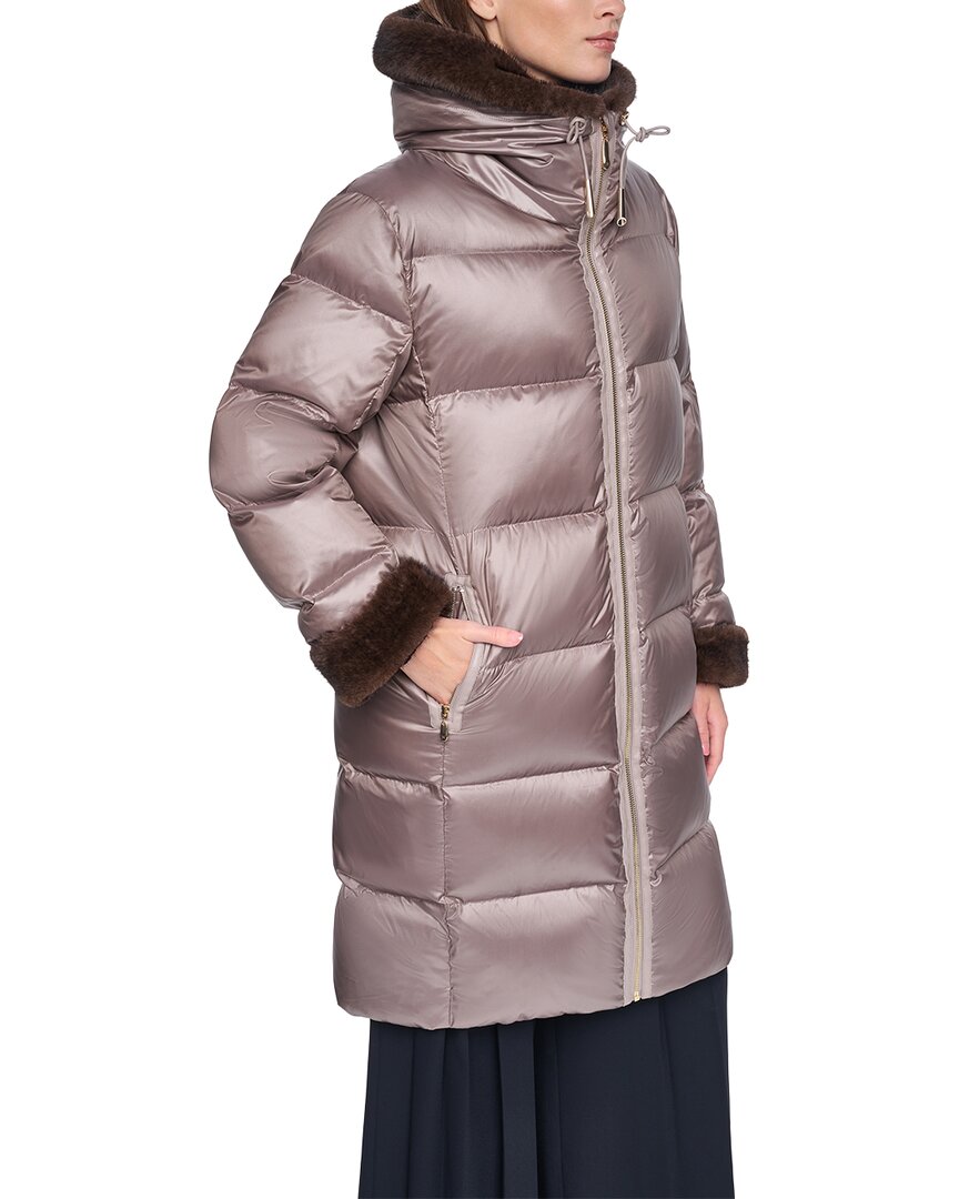 Halston Halston Down Puffer Coat