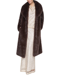 Halston Long Coat