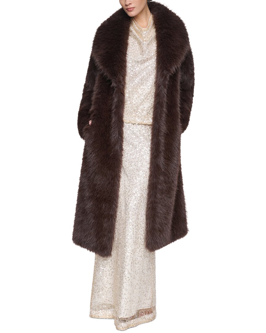 Halston Long Coat