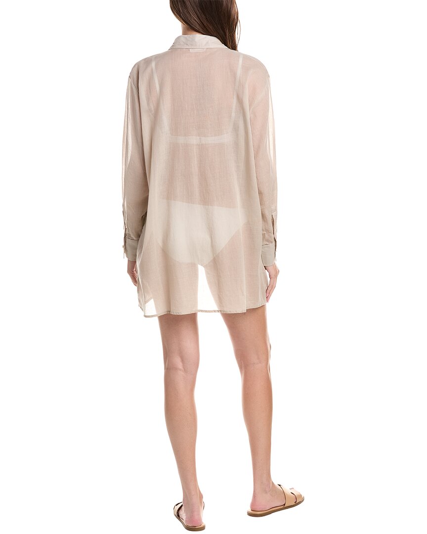 Pitusa Pitusa Puka Shell Shirtdress