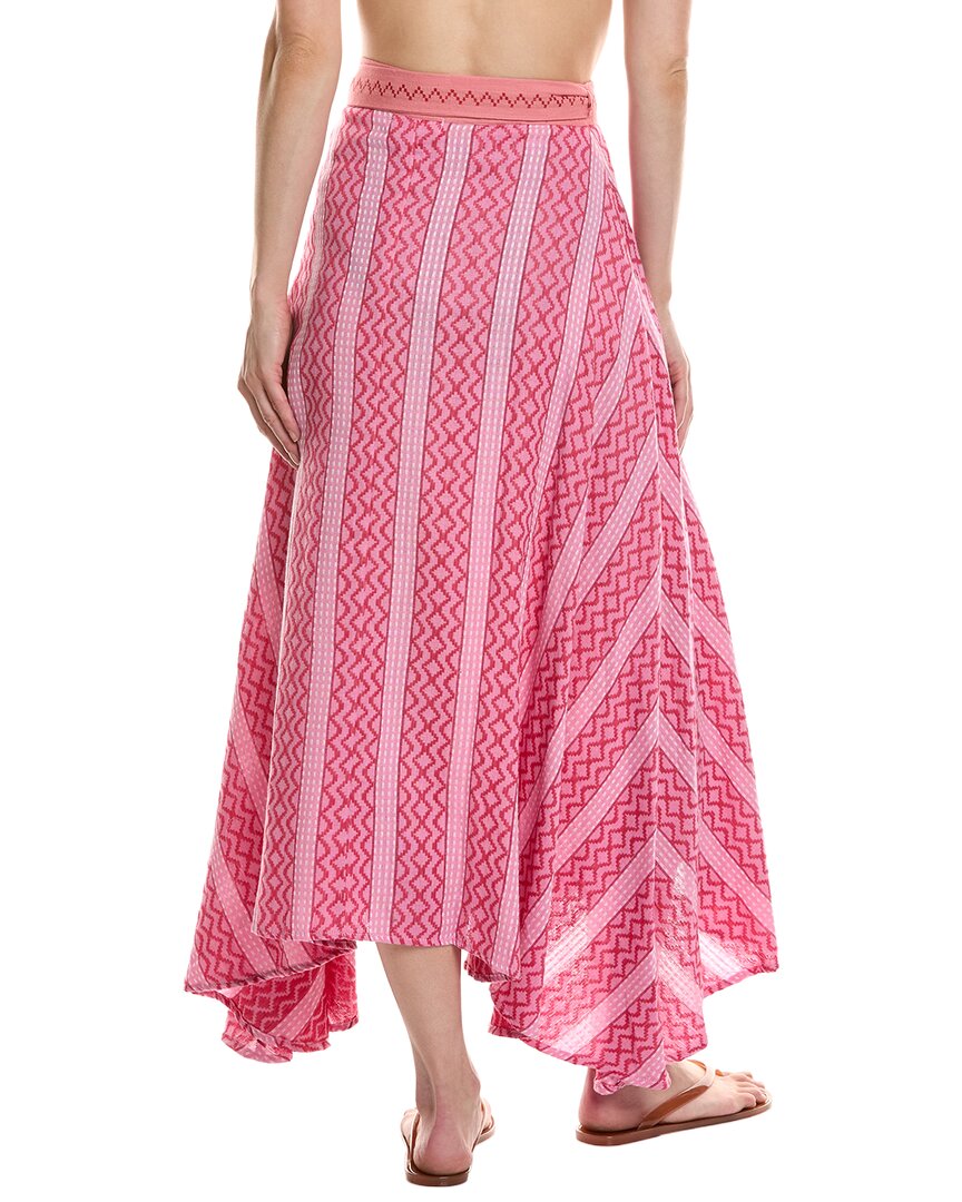 Pitusa Pitusa Zigzag Midi Wrap Skirt