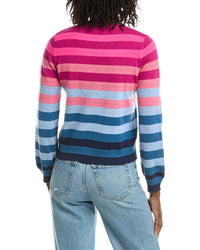 &Isla &Isla Ariana Stripe Cashmere Sweater