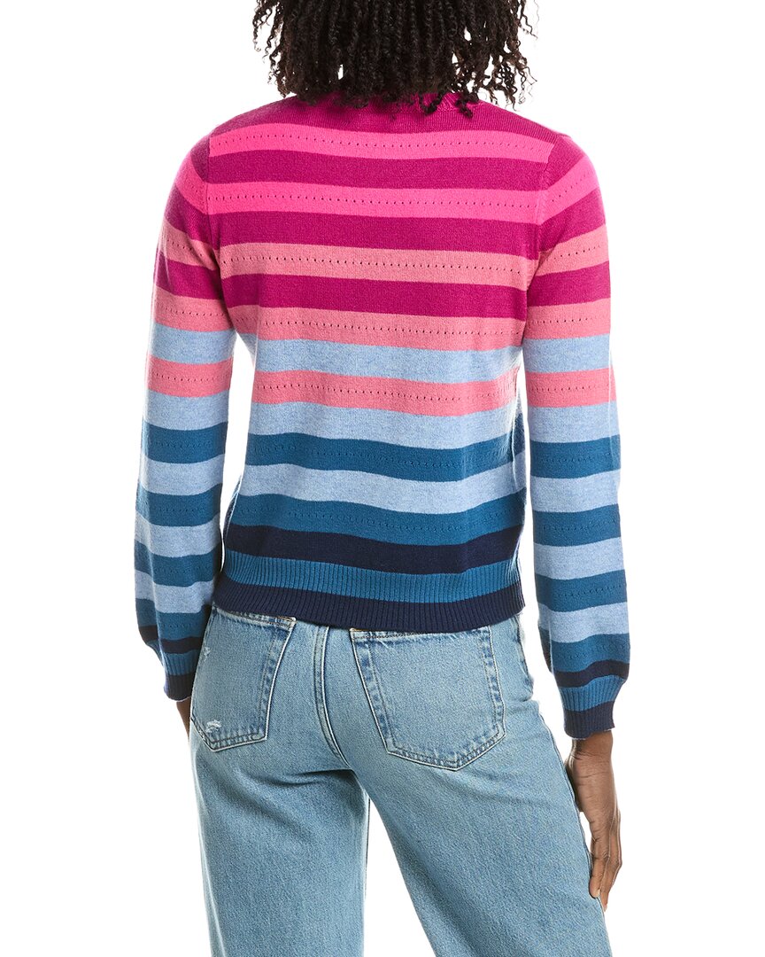&Isla &Isla Ariana Stripe Cashmere Sweater