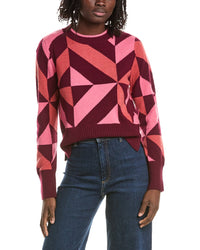 &Isla &Isla Gabby Geo Cashmere Sweater