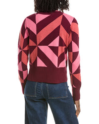 &Isla &Isla Gabby Geo Cashmere Sweater