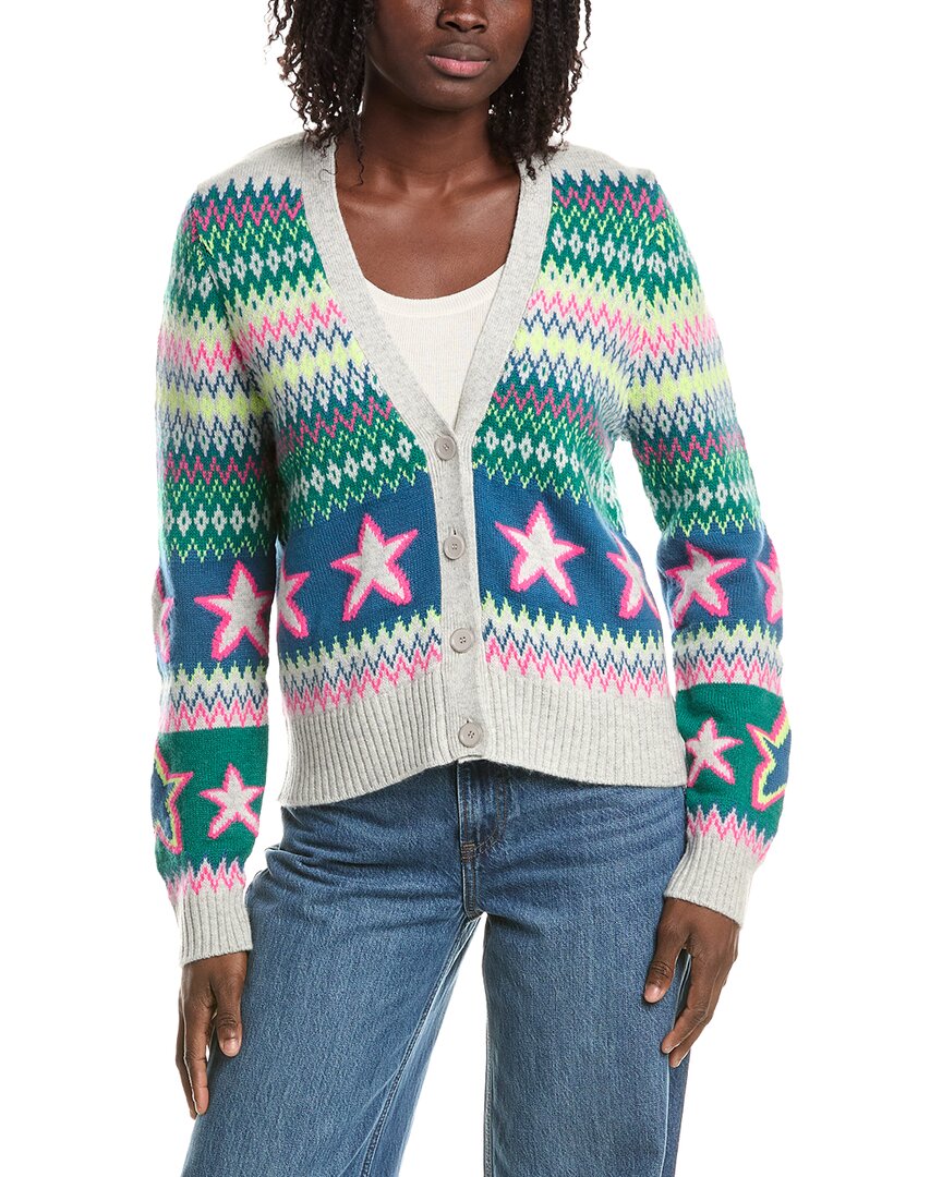 &Isla &Isla Penny Fairisle Star Cashmere Cardigan