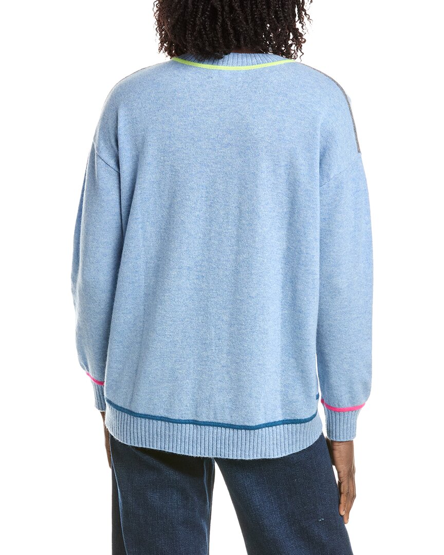 &Isla &Isla Bonnie Curved Hem Cashmere Sweater