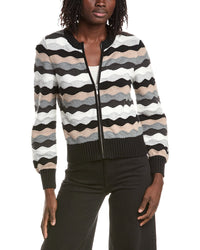 &Isla &Isla Saskia Wave Zip Bomber Jacket