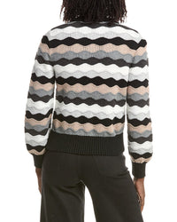 &Isla &Isla Saskia Wave Zip Bomber Jacket
