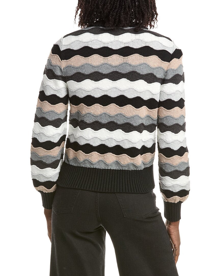 &Isla &Isla Saskia Wave Zip Bomber Jacket