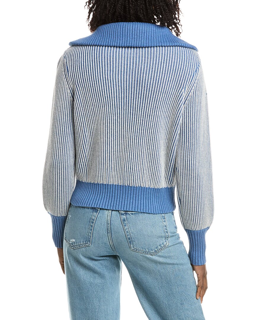 &Isla &Isla Verity Plaited Rib 1/4-Zip Sweater