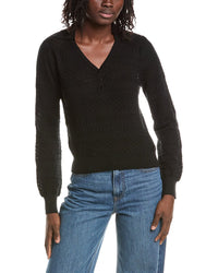 &Isla &Isla Serena Stitch Polo Neck Sweater