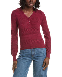 &Isla &Isla Serena Stitch Polo Neck Sweater