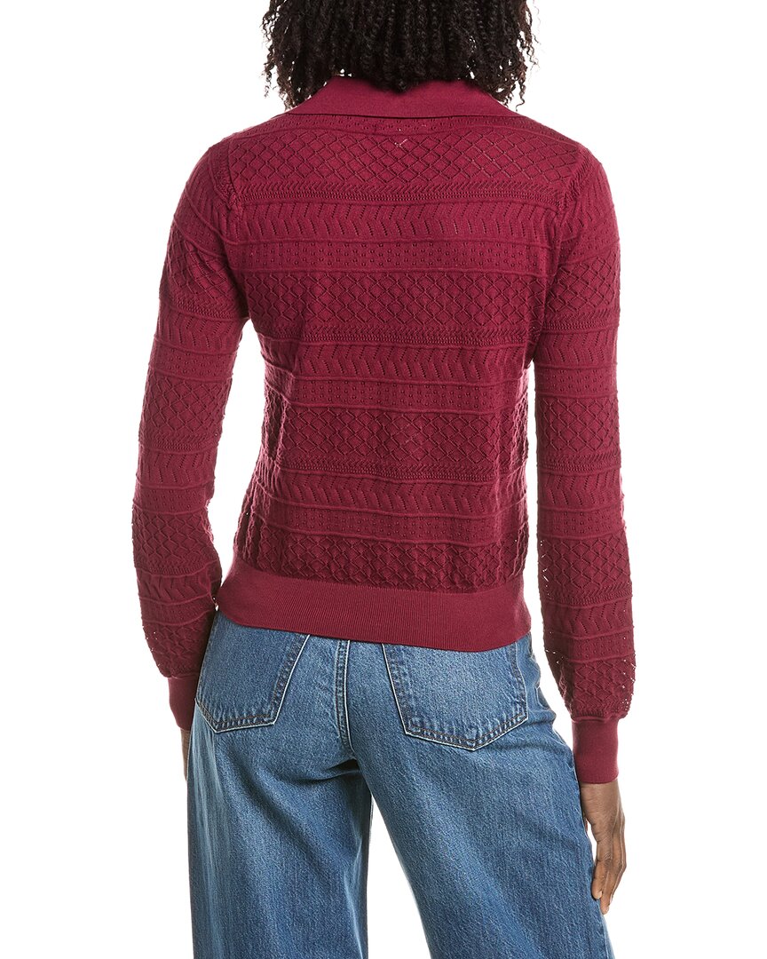 &Isla &Isla Serena Stitch Polo Neck Sweater