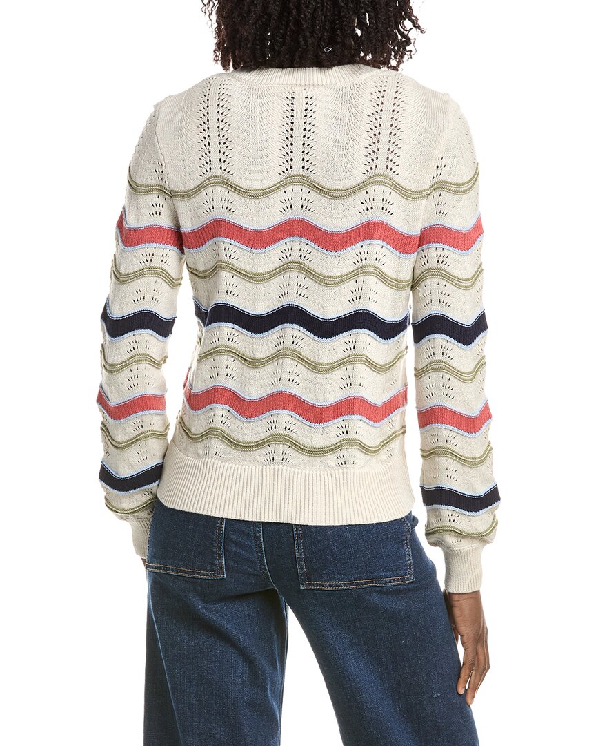 &Isla &Isla Leona Wave Stitch Sweater