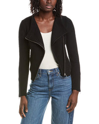 &Isla &Isla Naya Ribbed Biker Jacket