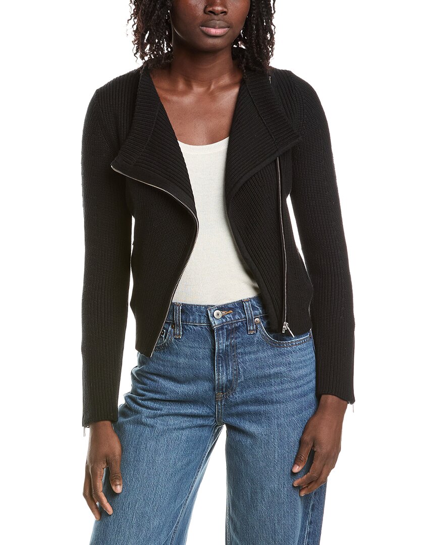 &Isla &Isla Naya Ribbed Biker Jacket