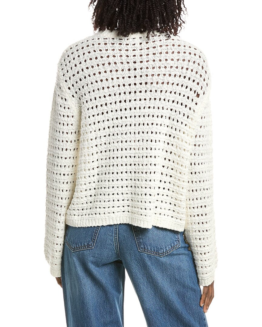&Isla &Isla Ollie Texture Stitch Flared Sleeve Sweater