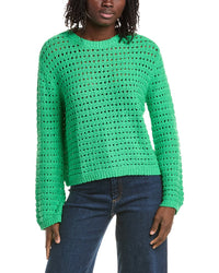 &Isla &Isla Ollie Texture Stitch Flared Sleeve Sweater