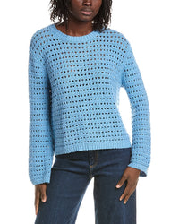 &Isla &Isla Ollie Texture Stitch Flared Sleeve Sweater