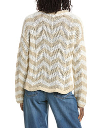 &Isla &Isla Odele Chevron Stripe Sweater