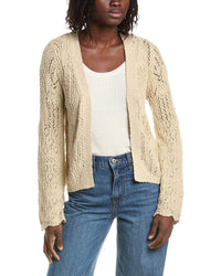 &Isla &Isla Pearl Pointelle Patchwork Cardigan
