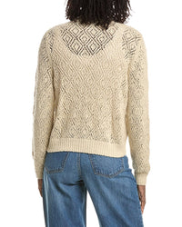 &Isla &Isla Odette Pointelle Cardigan
