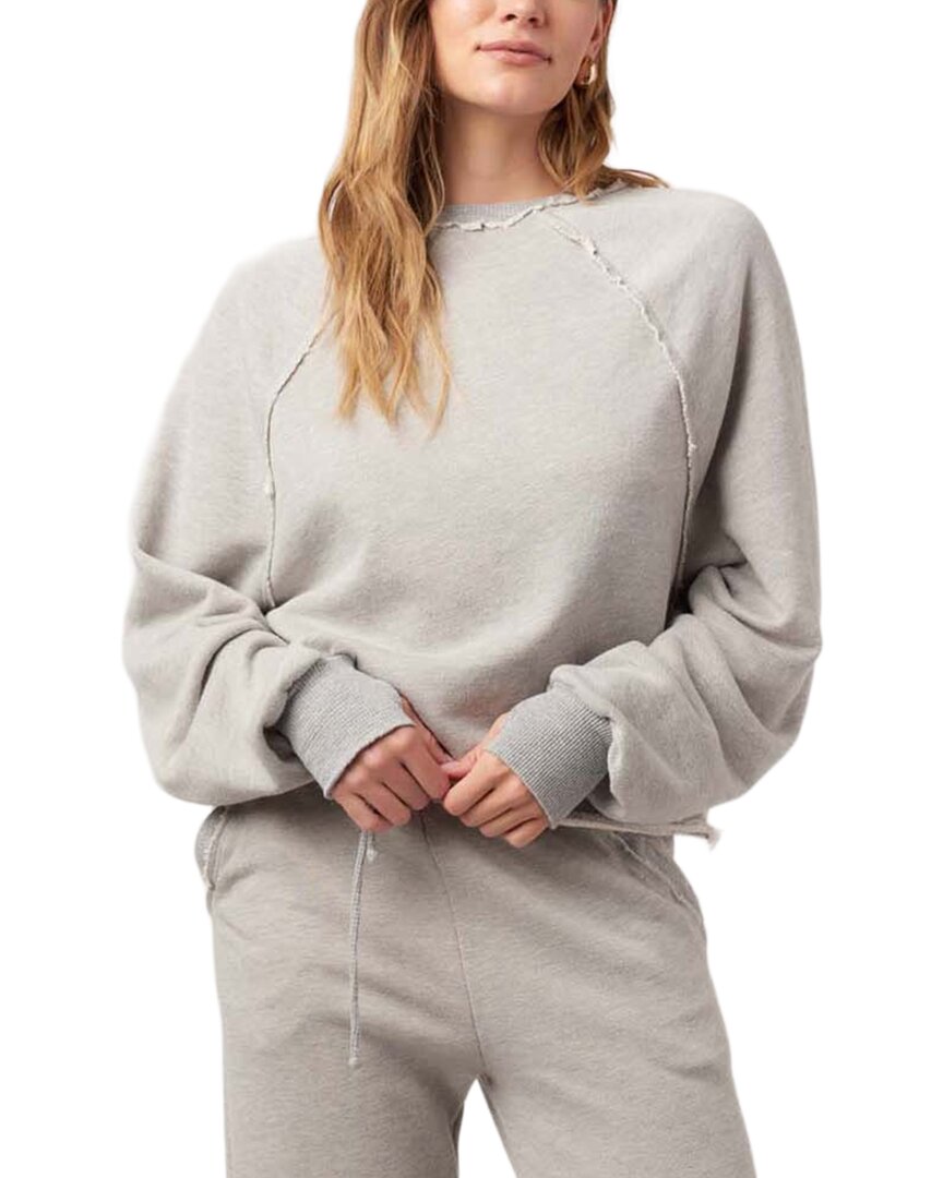 Project Social T Project Social T Paris Heathered Raglan Sweatshirt