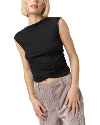 Project Social T Project Social T Carine Shirred Side Rib Tank