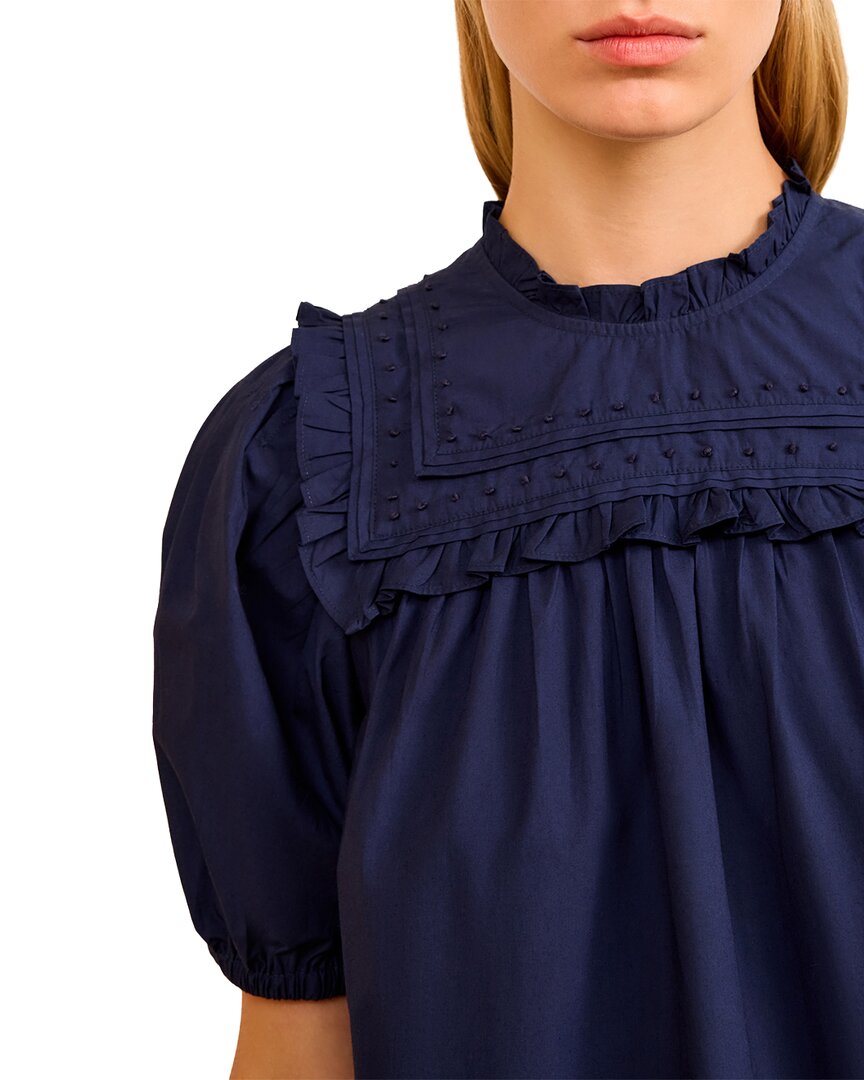 Ulla Johnson Adeline Puff Sleeve Top