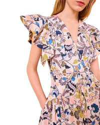 Ulla Johnson Darya Drop Waist Midi Dress