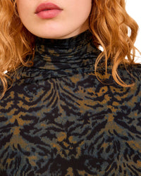 Ulla Johnson Aurelia Jersey Turtleneck Top