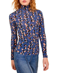 Ulla Johnson Aurelia Jersey Turtleneck Top