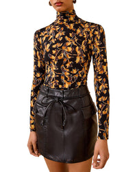 Ulla Johnson Aurelia Jersey Turtleneck Top