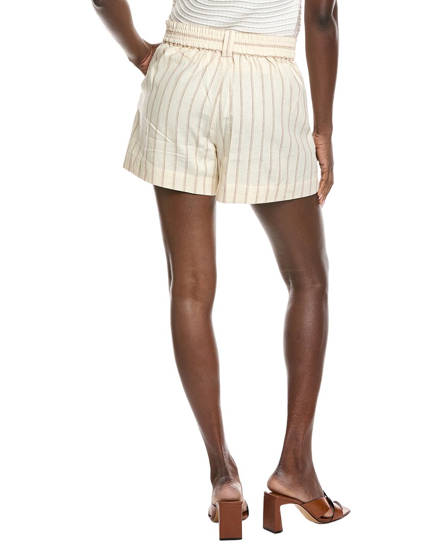 cabi Cabi Voyage Linen-Blend Short