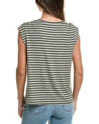 cabi Cabi Cap Sleeve Henley