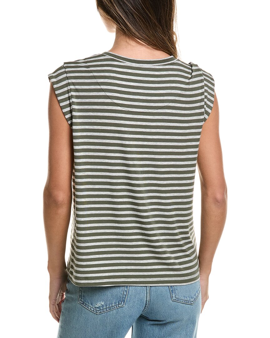 cabi Cabi Cap Sleeve Henley