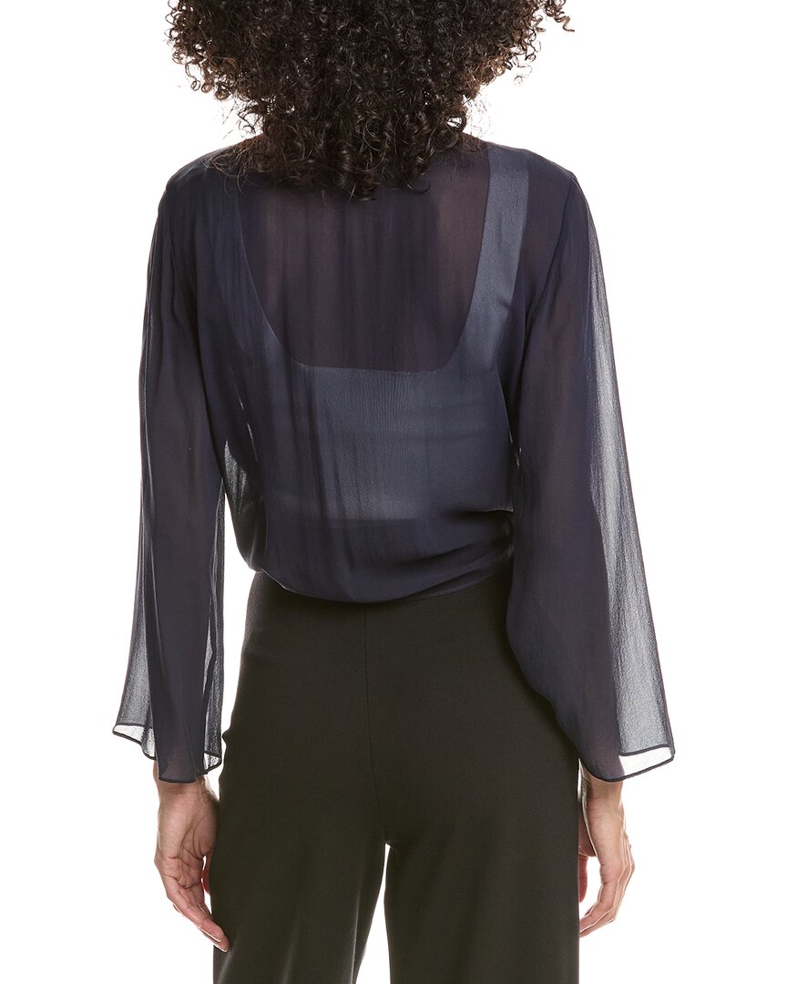 EILEEN FISHER Eileen Fisher Plus Silk Wrap Jacket
