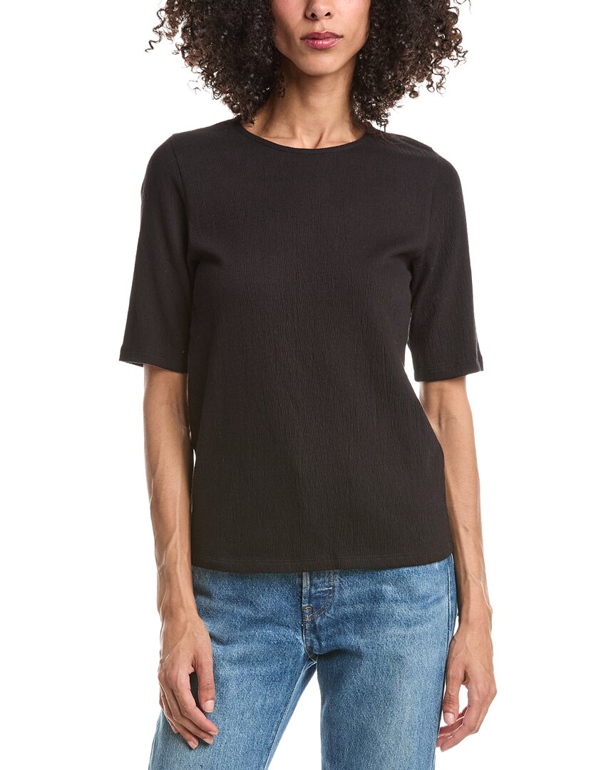 EILEEN FISHER Eileen Fisher Crewneck Elbow Sleeve Top