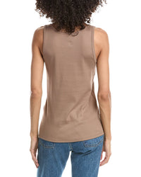 EILEEN FISHER Eileen Fisher Scoop Neck Slim Tank