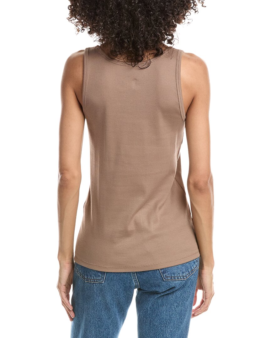 EILEEN FISHER Eileen Fisher Scoop Neck Slim Tank